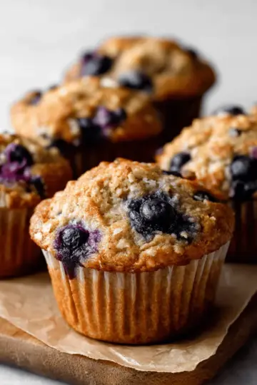 Blueberry Oatmeal Muffins