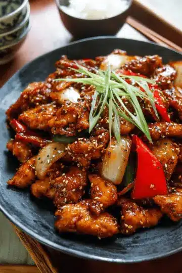 Black Pepper Chicken