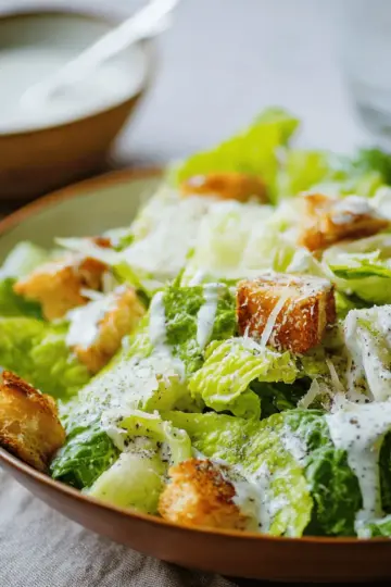 Homemade Caesar Salad Dressing