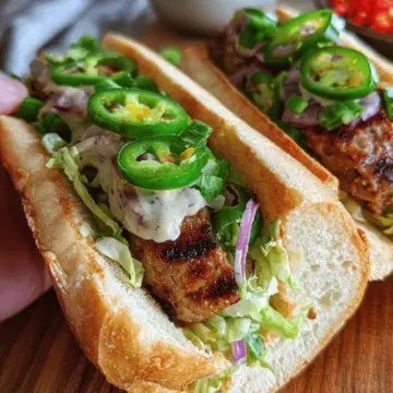 Mardi Gras Sausage Sandwiches