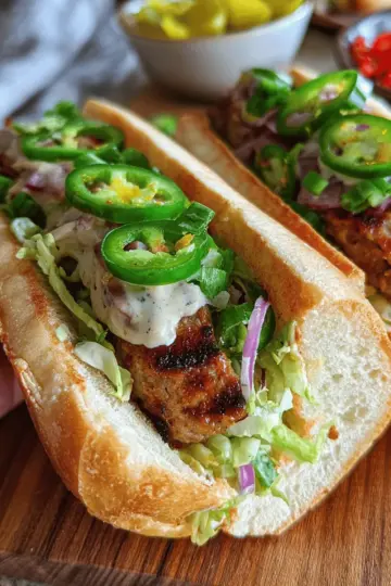 Mardi Gras Sausage Sandwiches