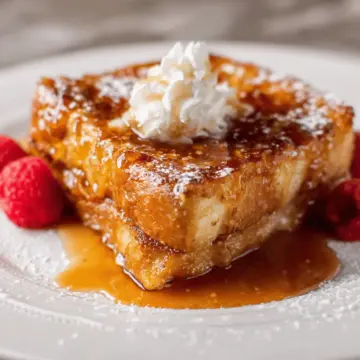 Overnight Creme Brûlée French Toast