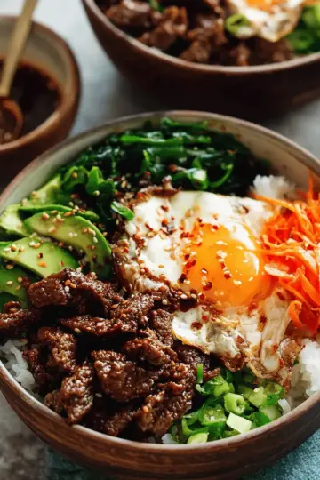 Korean Beef Bulgogi Rice Bowls