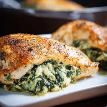 Spinach Stuffed Chicken