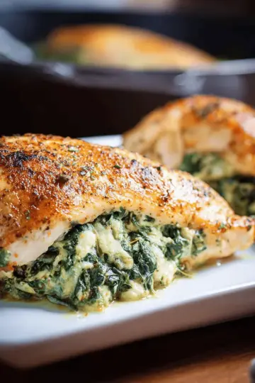 Spinach Stuffed Chicken