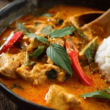 Thai Red Curry with Chicken