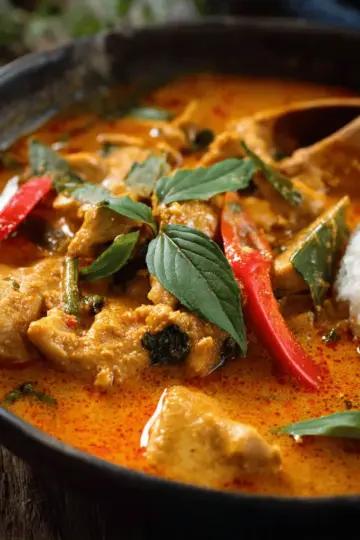 Thai Red Curry with Chicken