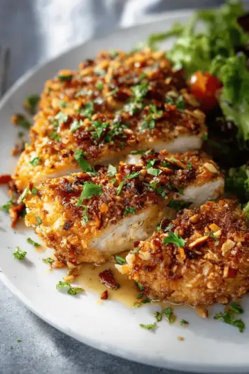 Pretzel Crusted Chicken