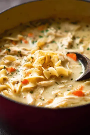 Creamy Chicken Noodle Soup