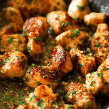 Garlic Butter Chicken Bites