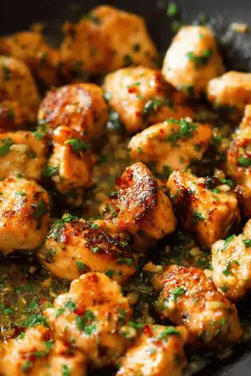 Garlic Butter Chicken Bites