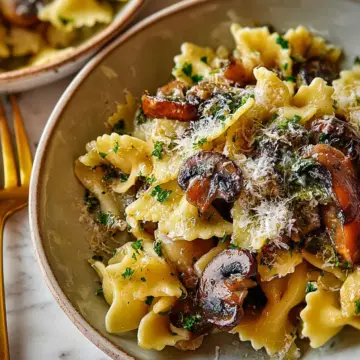 Mushroom Pasta