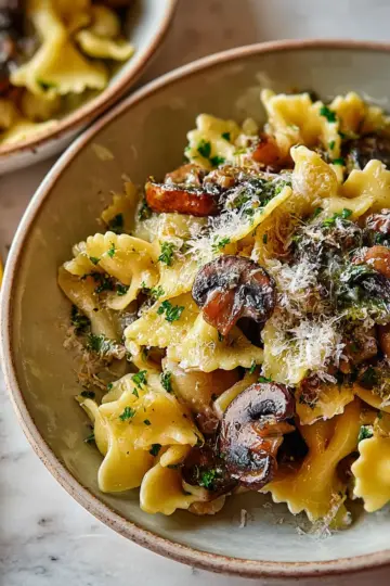 Mushroom Pasta