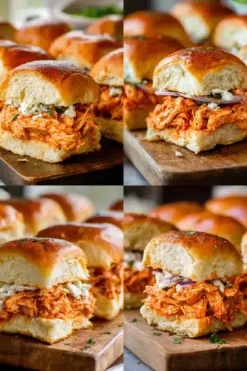 Buffalo Chicken Sliders