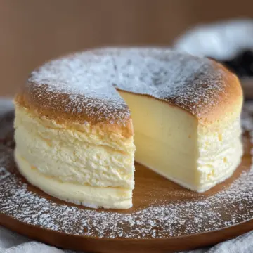 The Best Home-Baked Japanese Cheesecake