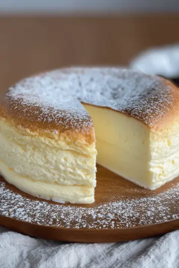 The Best Home-Baked Japanese Cheesecake