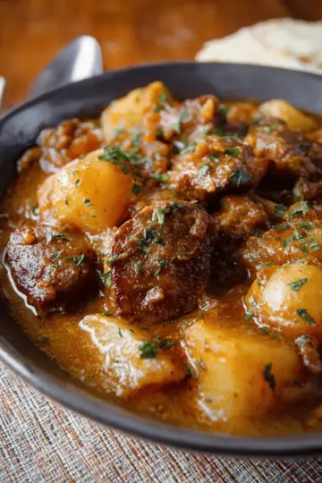 Saucy Hungarian Red Potato Goulash