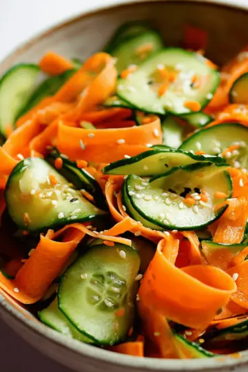 Cucumber and Carrot Salad