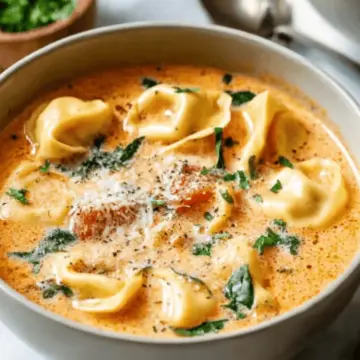 Creamy Tortellini Soup
