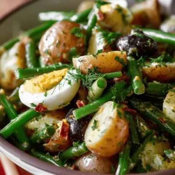 French-Style Potato and Green Bean Salad