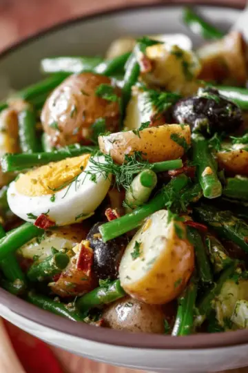 French-Style Potato and Green Bean Salad