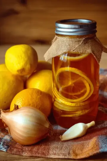 Amish Cough Syrup Recipe With Honey, Lemon and Onion