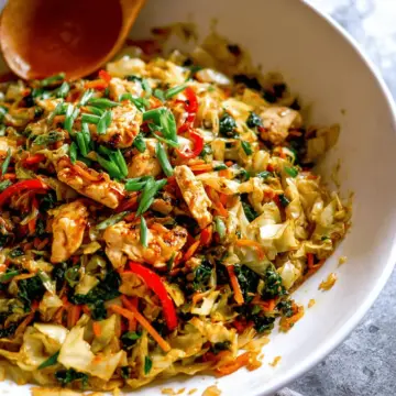 Thai Chicken Cabbage Stir Fry