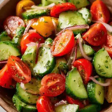 Cucumber Tomato Salad