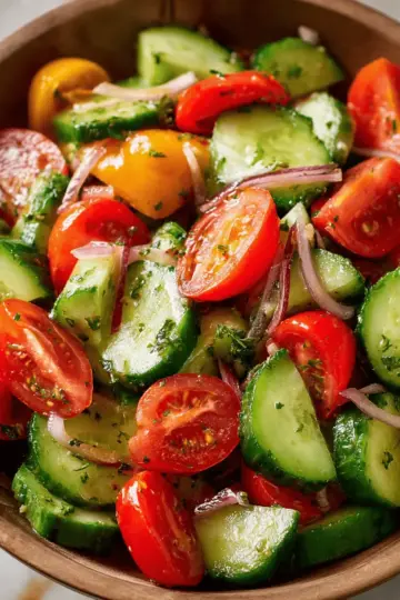 Cucumber Tomato Salad
