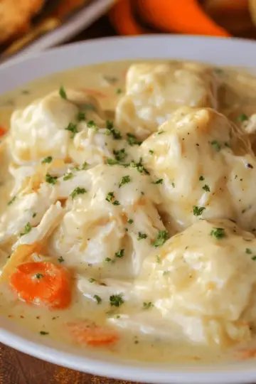 Copycat Cracker Barrel Chicken and Dumplings