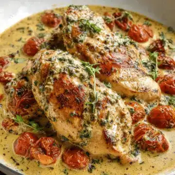 Creamy Pesto Chicken