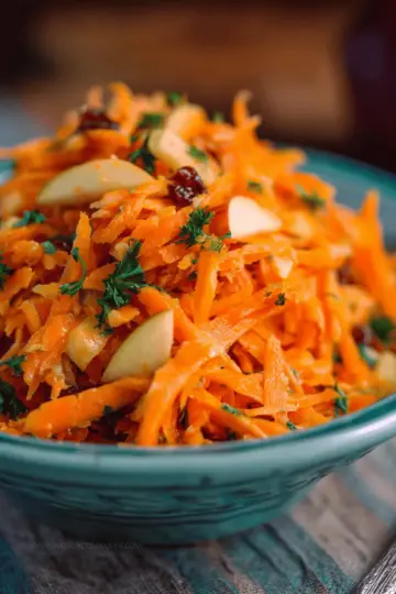 Quick Carrot & Apple Salad Recipe