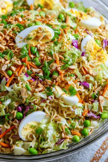 The BEST Ramen Noodle Salad