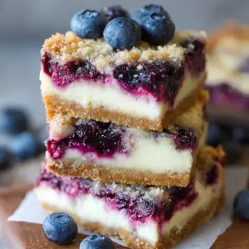 Blueberry Cream Cheese Bars