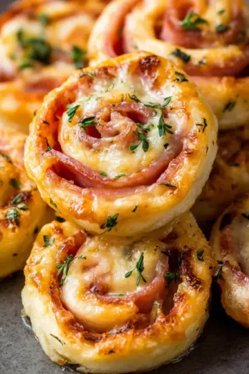 Ham and Cheese Pinwheels