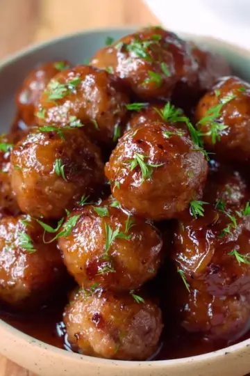 Grape Jelly Meatballs