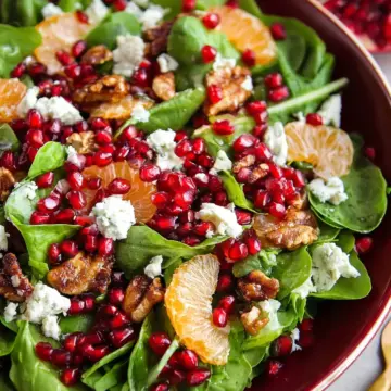 Best Christmas Salad with Pomegranate