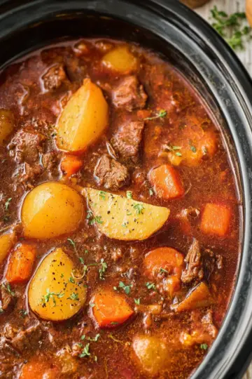 Slow Cooker Poor Man’s Stew