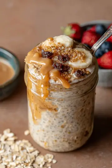 5-Ingredient Brown Sugar Overnight Oats