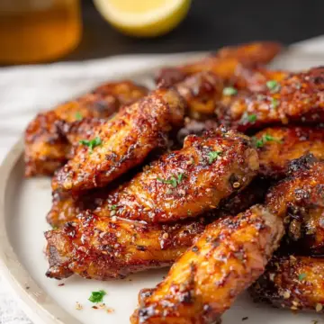 Honey Lemon Pepper Wings