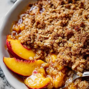 Perfect Peach Crisp