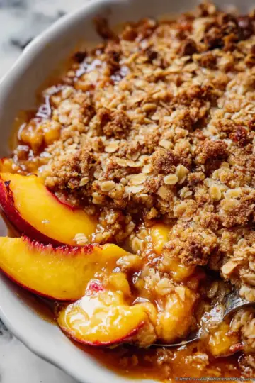 Perfect Peach Crisp