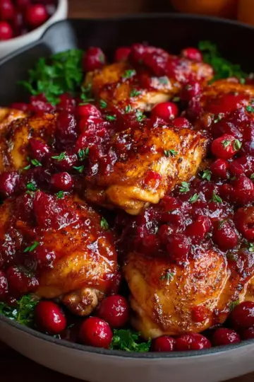Cranberry Orange Chicken