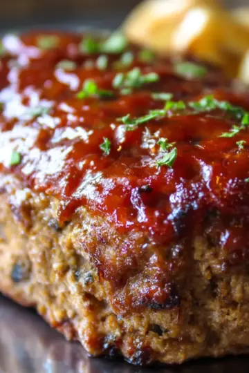 Glazed Brown Sugar Meatloaf