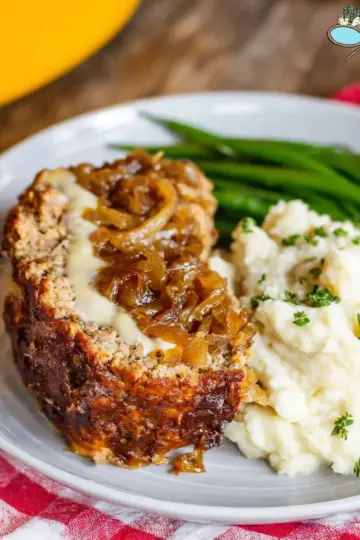 Crock Pot French Onion Meatloaf