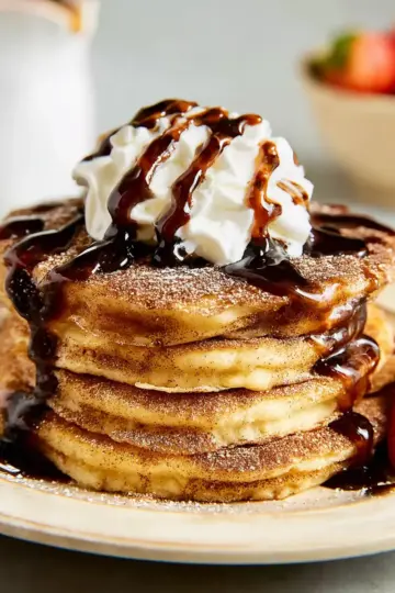 Churro Pancakes