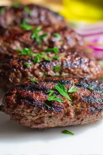 Lebanese Beef Kafta