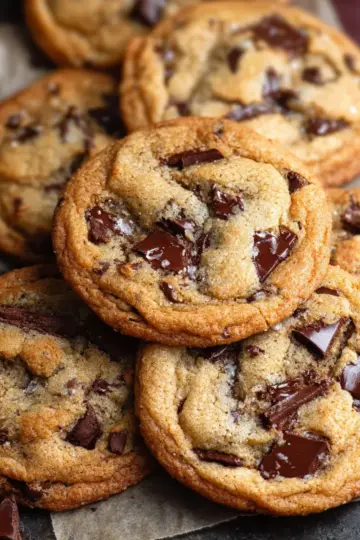 The BEST Chewy Brown Butter Chocolate Chip Cookies