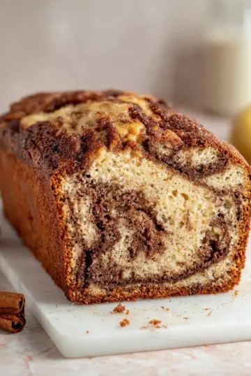 Cinnamon Swirled Banana Bread