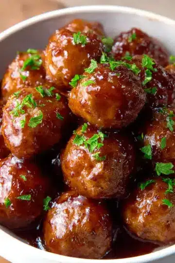 Grape Jelly Meatballs